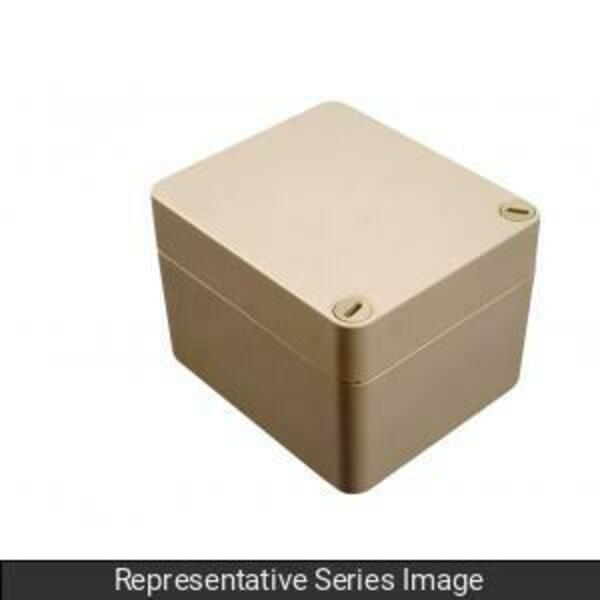 Hammond Fiberglass Enclosure, 3.94 in D, NEMA 1; 2; 3; 3R; 4; 4X; 5; 12; 13 R131-124-000